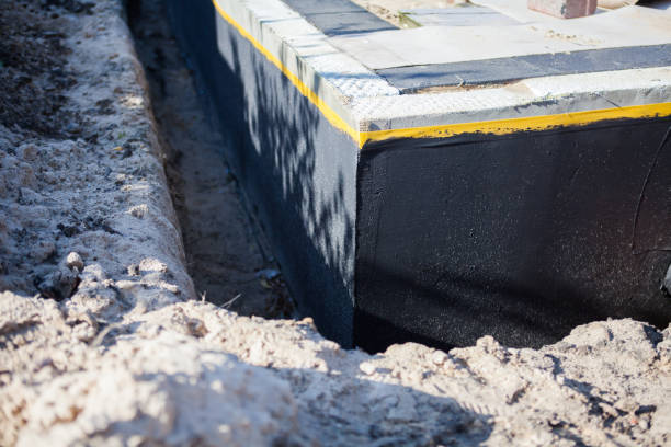 Residential Waterproofing installation at a West Milton, PA home by SJ Waterproofing Pros