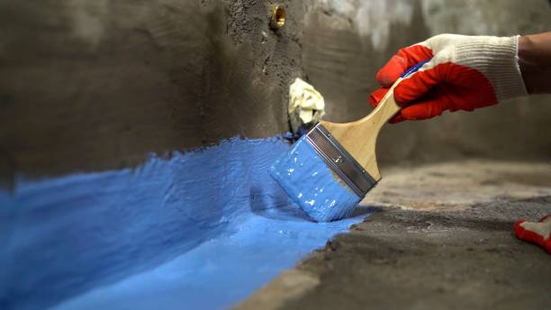 Commercial Waterproofing project at a West Milton, PA business property by SJ Waterproofing Pros